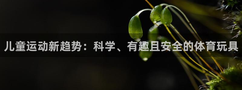 球王会体育官方正版app新能源：儿童运动新趋势：科学、有趣且